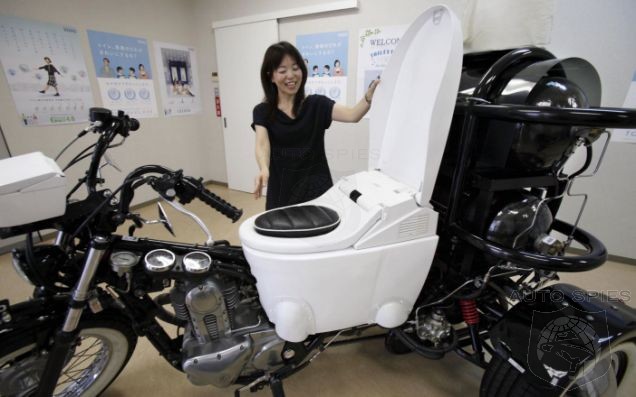 Japanese Toilet Maker To Market Poop Powered Motorcycle